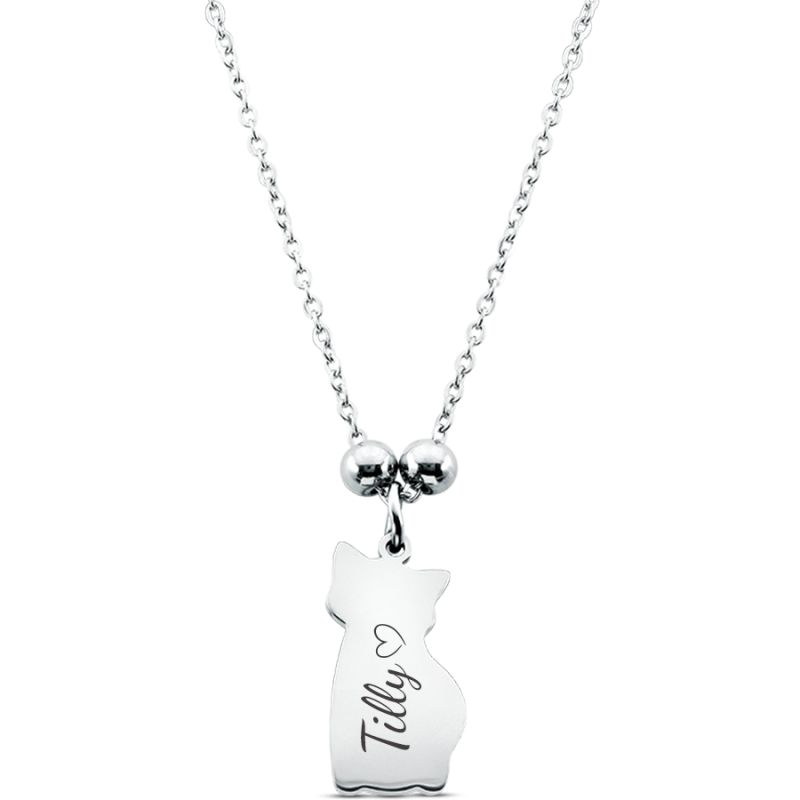 PersonalisedCat Necklace