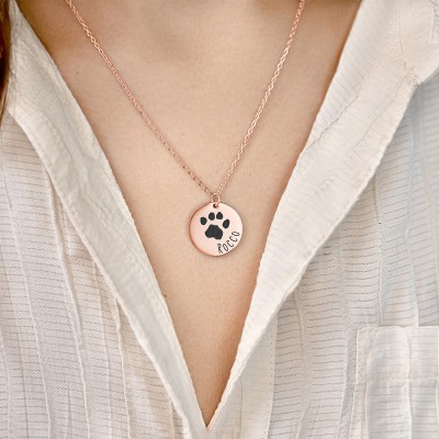 copy of Personalised Zodiac Necklace with front...