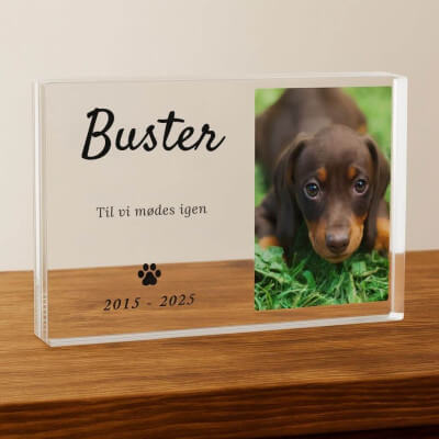 Personalised Dog Memorial Gift – Landscape Pet...